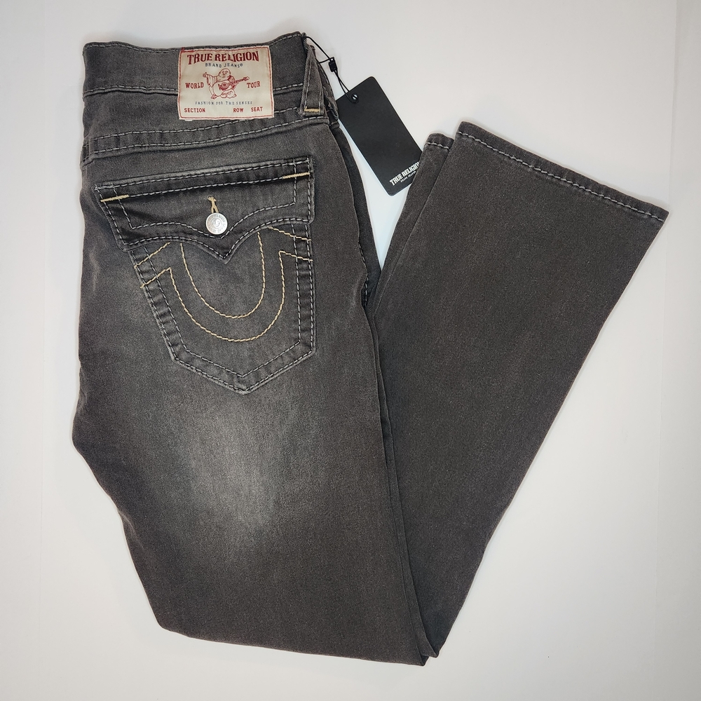 True Religion Men's Jeans-Ricky-Relaxed Straight ☆Size 34/34
